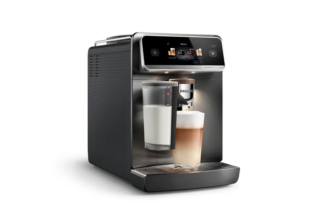 Philips Kaffeevollautomat EP8757/12 8000 Series LatteGo Pro Café Aromis, 50 Getränke (heiß oder eisgekühlt), LatteGo Pro-Milchsystem, BrewExtract Technologie, appfähig