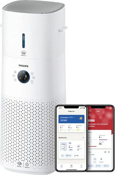 Philips Kombigerät Luftbefeuchter und -reiniger AC3737/10 3000 Series