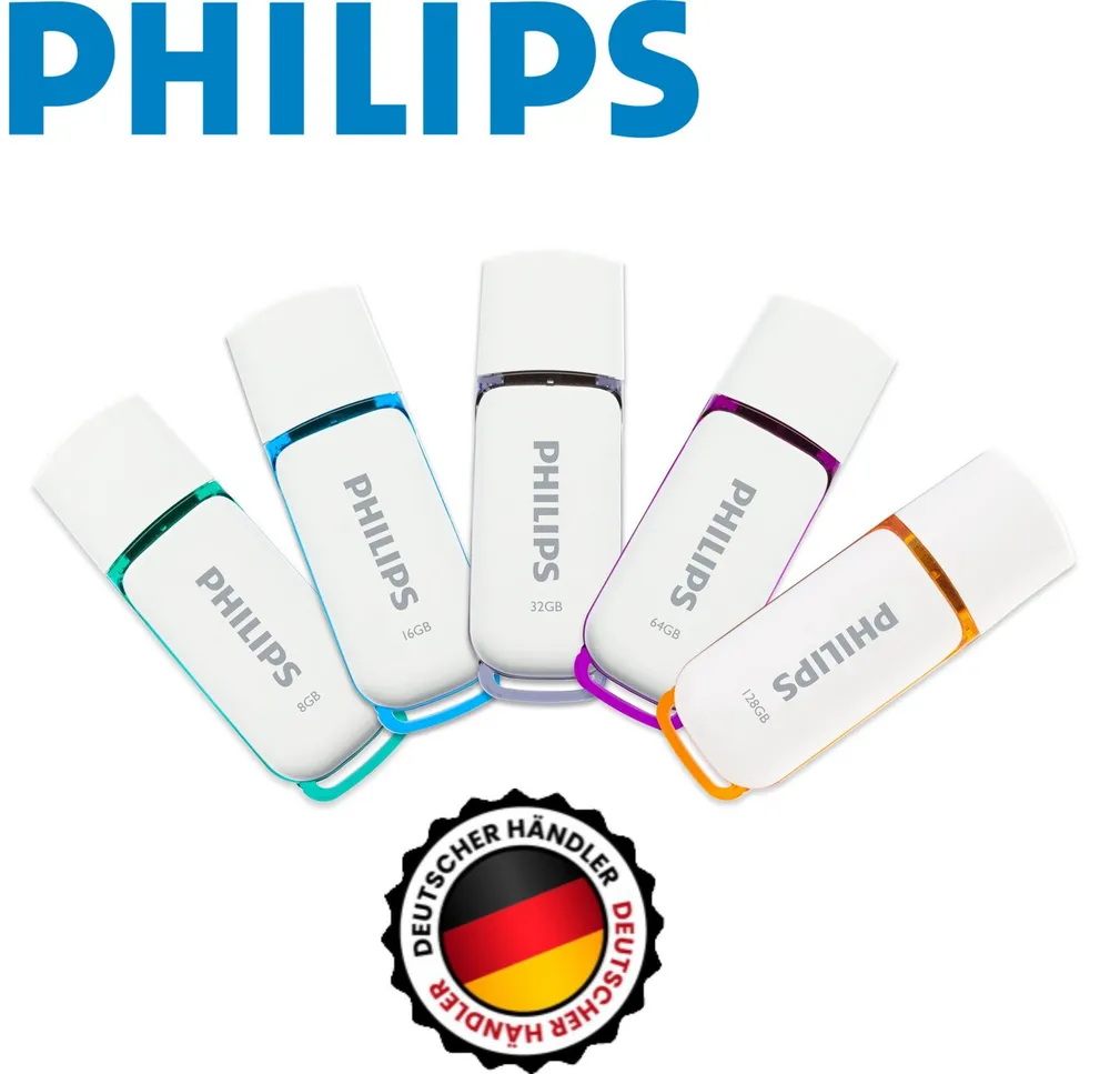 Philips Philips USB Stick 2.0 Snow Edition 64 GB USB-Stick (USB 2.0)