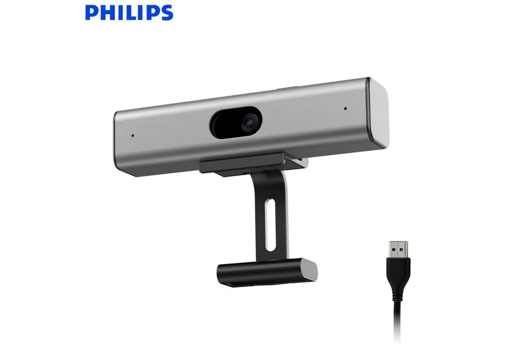 Philips SPL6308, 2K/30FPS/Autofokus/Zwei Mikrofone/Low-Light-Korrektur Webcam (2K, USB, 2K-Auflösung, Autofokus, Sichtschutzabdeckung, zwei Mikrofone)
