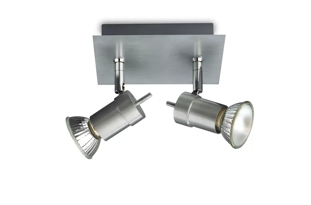 PHILIPS Spot-Leuchte, TITAN, Aluminium, 2 Fassungen