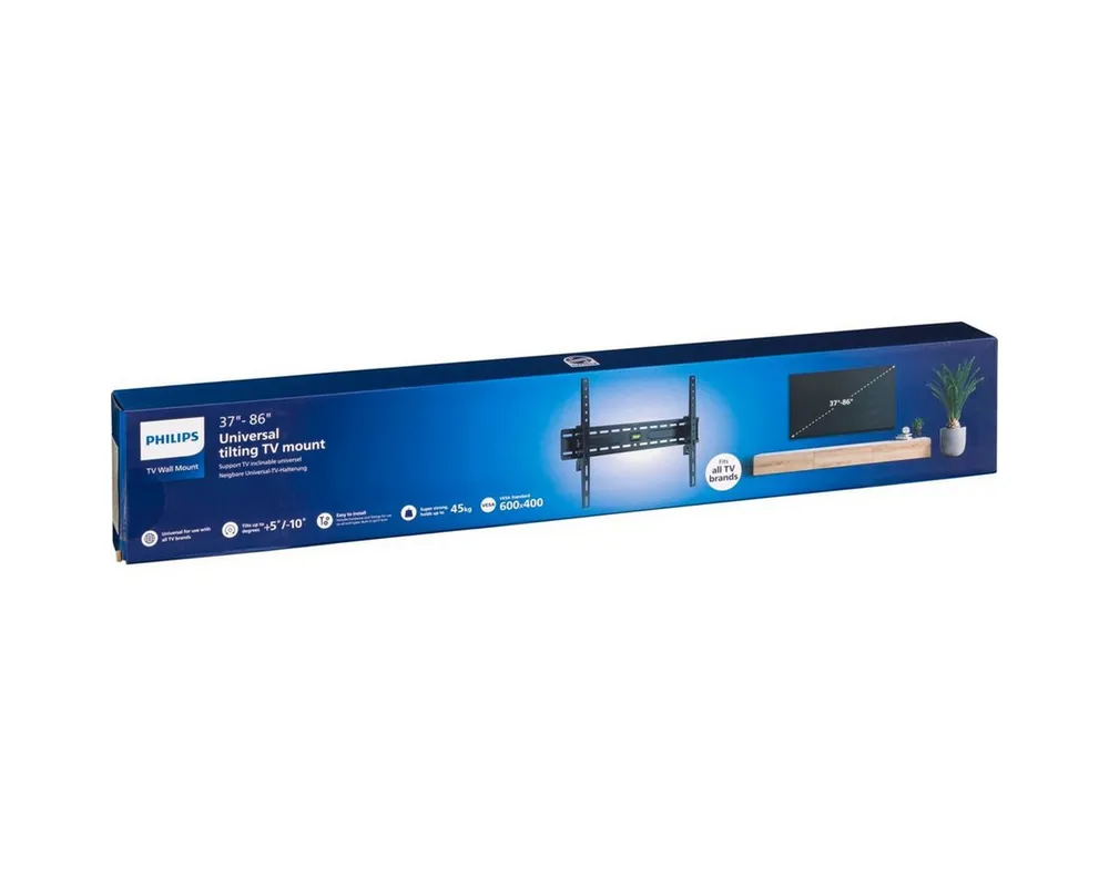 Philips TV-Wandhalterung TV-Wandhalterung Universal 37-86 neigbar