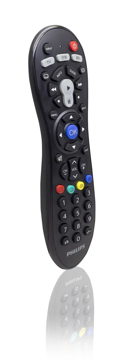 PHILIPS Universal-Fernbedienung 3in1, schwarz