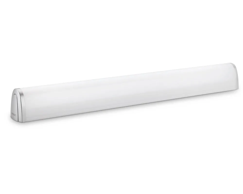 PHILIPS Wandbeleuchtung Volga, Grau, LED, Warmweiß