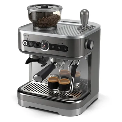Kaffeemaschine Espressomaschine Philips Barista Brew PSA3228/01 2,3 l 15 bar mit integriertem Mahlwerk und Milchschaumlanze