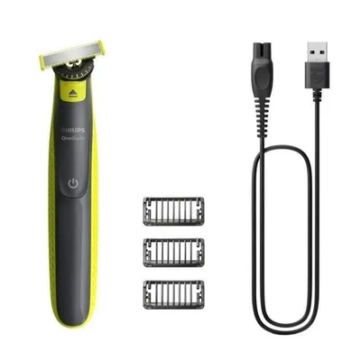 Gesichtsrasierer Philips OneBlade 360 QP2724/23 Kabellos 45min Nass- und Trockenrasur 1 Klinge