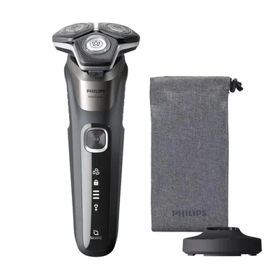 Gesichtsrasierer Philips Shaver Series 5000 S5887/13 Kabellos 60min Nass- und Trockenrasur 3 Klingen Schnellladung