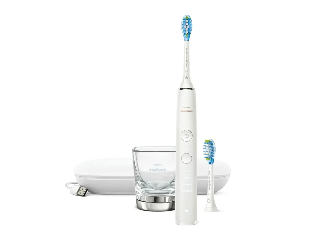 Sonicare DiamondClean 9000 Premium HX9913/17 weiß Schallzahnbürste