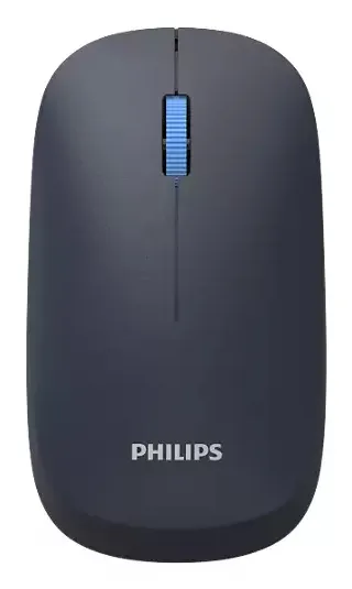 Maus Philips SPK7438L Bluetooth 2.4GHz 1600 DPI Ambidextrous Schwarz 4 Tasten