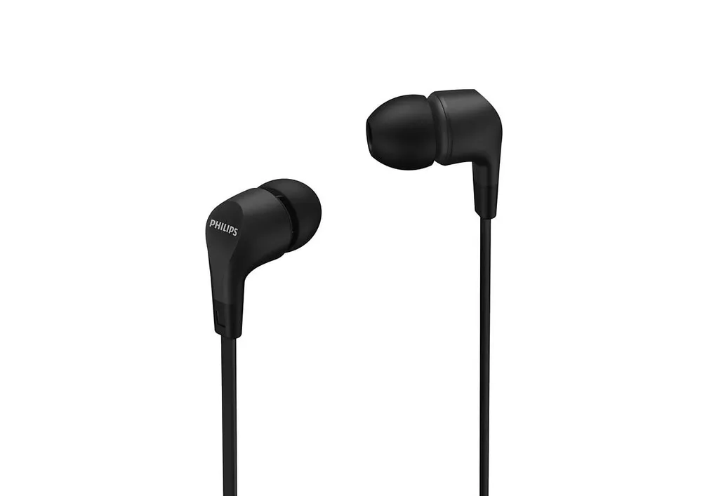 Philips TAE1105BL Kopfhörer mit Mikrofon schwarz