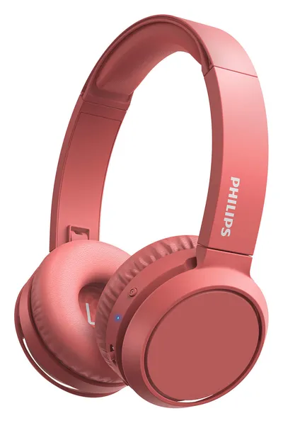 Philips 4000 series TAH4205RD/00 Kopfhörer & Headset Kabellos Kopfband Anrufe/Musik USB Typ-C Bluetooth Rot
