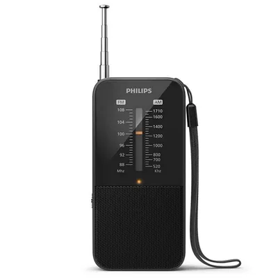Philips TAR1509 Tragbares UKW/MW-Radio, analoge Sendereinstellung, batteriebetrieben