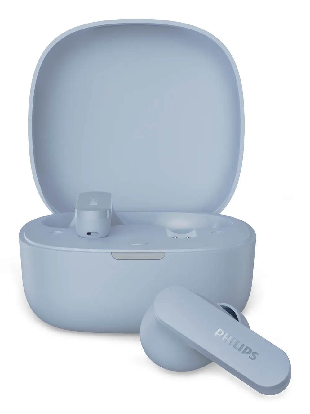 Philips TAT2100 kabellose Bluetooth TWS In-Ear Kopfhörer für Anrufe und Musik Hellblau