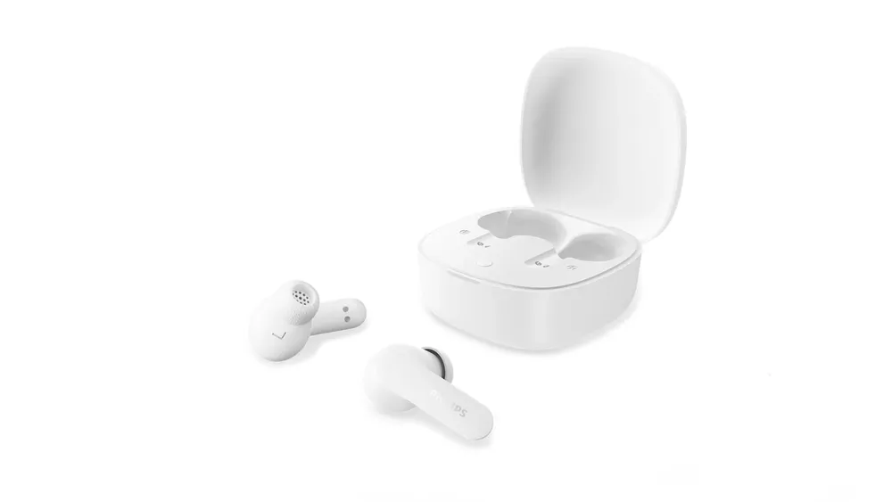 Philips TAT2200WT/00 kabellose Bluetooth-Kopfhörer mit aktivem Weißrausch-Noise-Cancelling