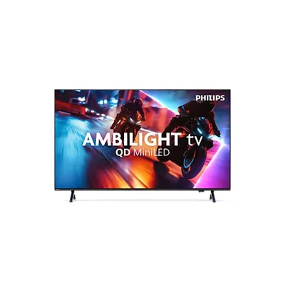 TV Philips QD-Mini LED 65" 4K Ultra HD Smart TV Ambilight Schwarz