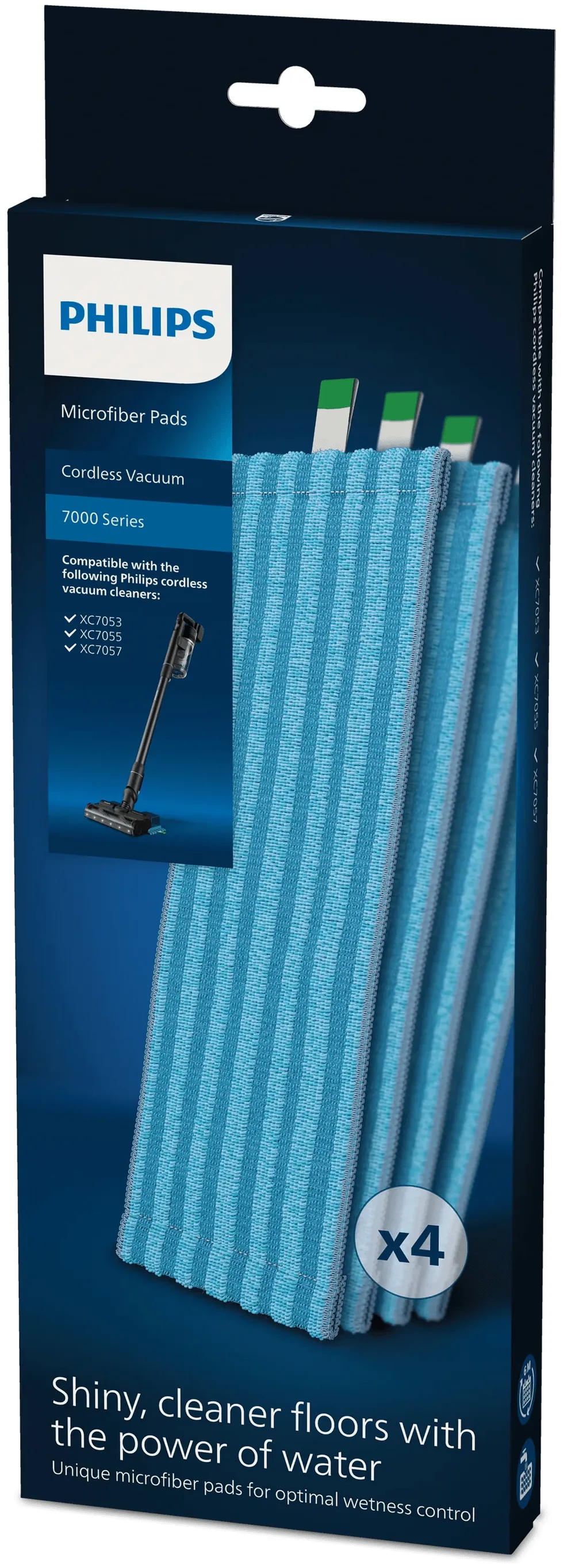 Philips Series 7000 Mikrofaserpads XV1670/02