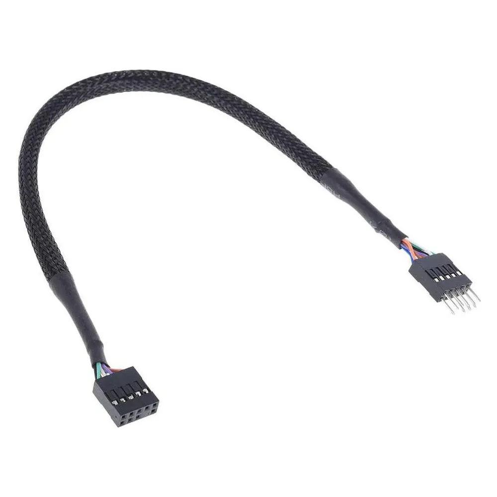 Phobya HD Audio Verl??ngerung Buchse/Stecker 30cm - Schwarz