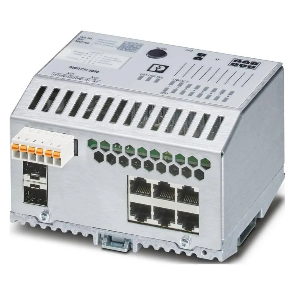 Phoenix Contact PHOE Industrial Ethernet Switch (8 Ports)