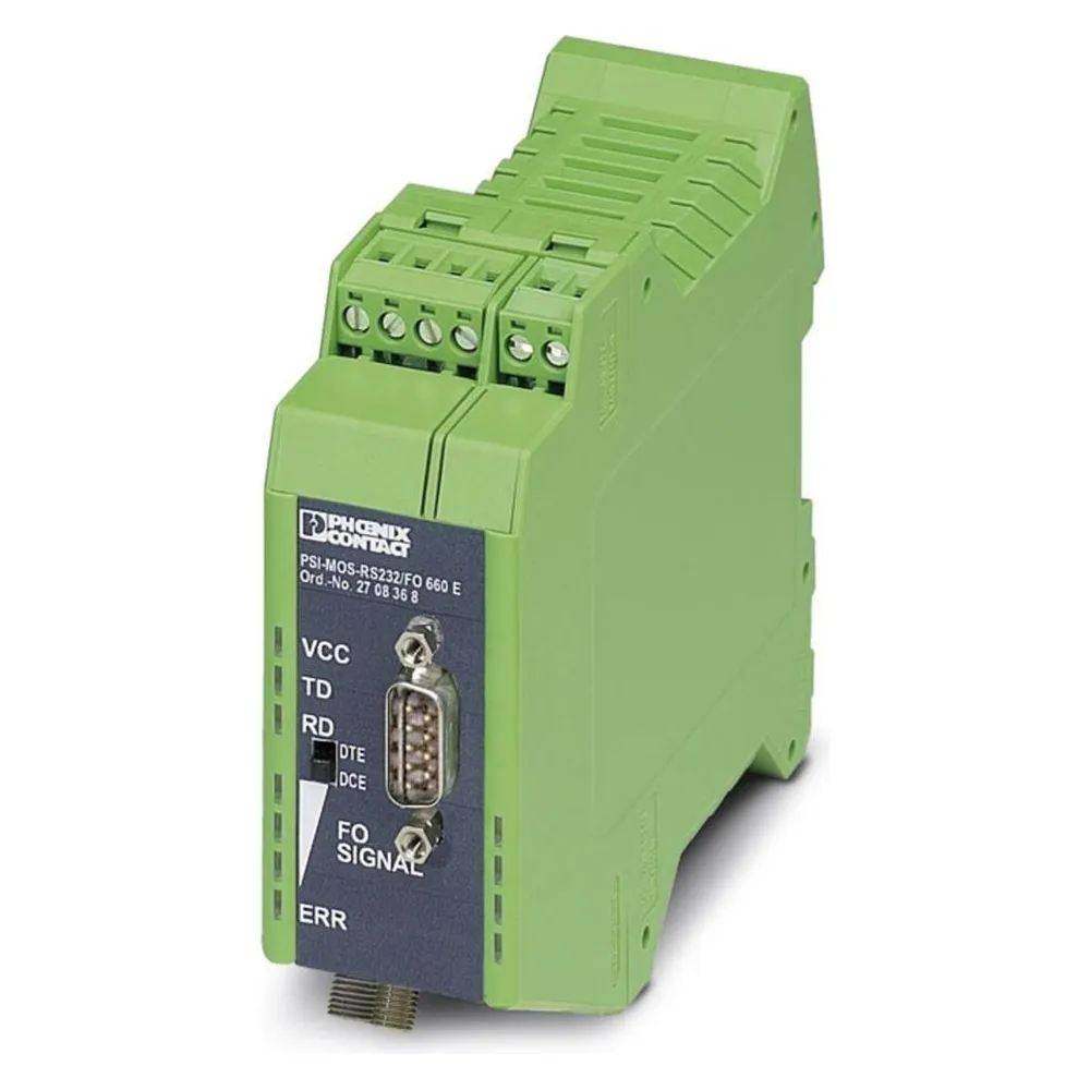Phoenix Contact LWL-Konverter RS232/FO 660 E PSI-MOS#2708368