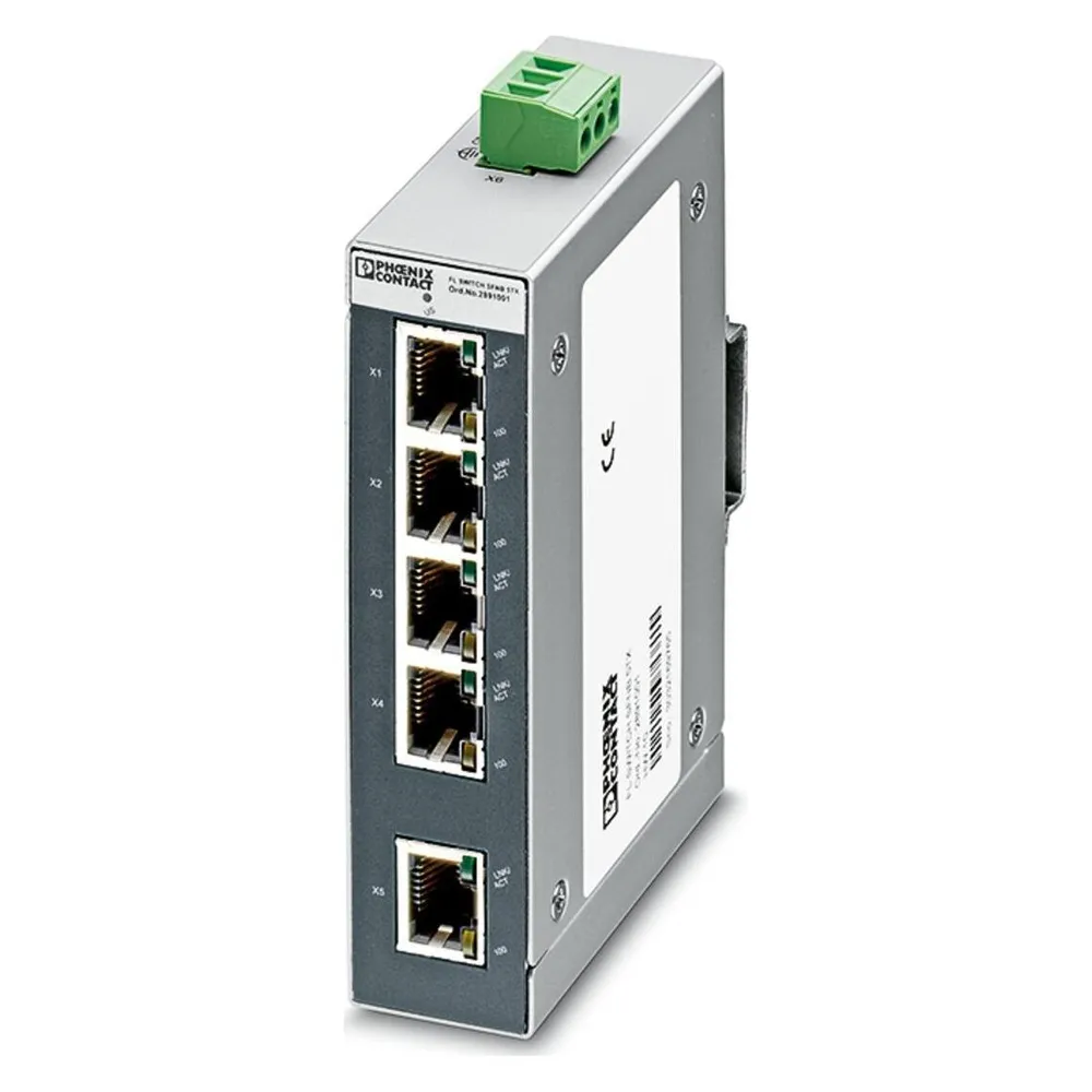 Phoenix Contact Ethernet Switches 5 RJ45 Ports