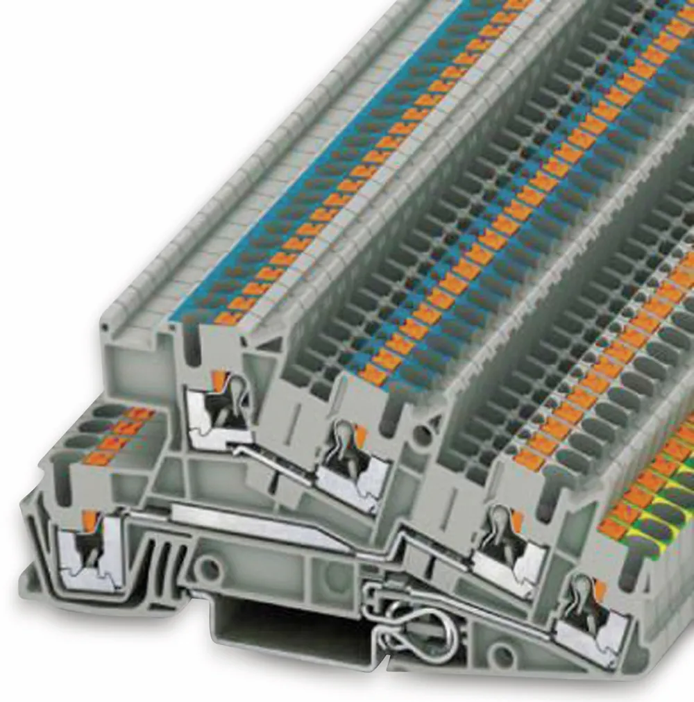 PHOENIX CONTACT Installationsschutzleiterklemme, 3213950, PTI 2,5-PE/L/N