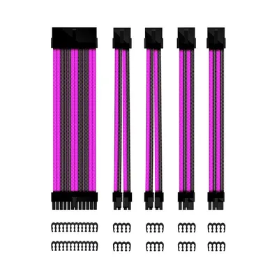 Phoenix Kit Motherboard-Verlängerungskabel Schwarz/Lila
