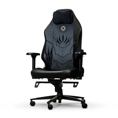 Gaming Stuhl Phoenix Monarch LOTR Mordor Edition XL Leder Velours Schwarz