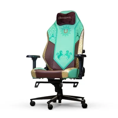 Gaming Stuhl Phoenix Monarch LOTR Edition Rohan XL Leder Napa Magnetisches Kopfstütze