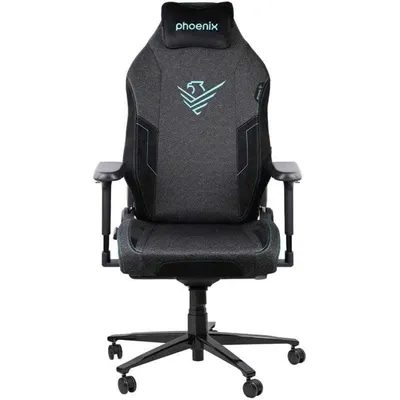 ALTYK Phoenix Monarch Gaming-Stuhl Schwarz Ergonomisch 4D Samtstoff 150kg