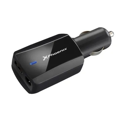 Phoenix Universal-Autoladegerät-Adapter 90W Schwarz