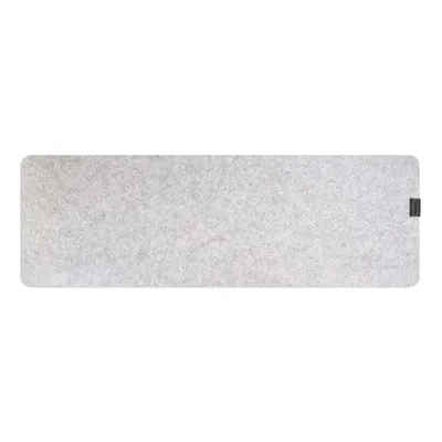 Phoenix Sizigia Premium Filz-Gaming-Mauspad, Hellgrau, 90 x 30 cm