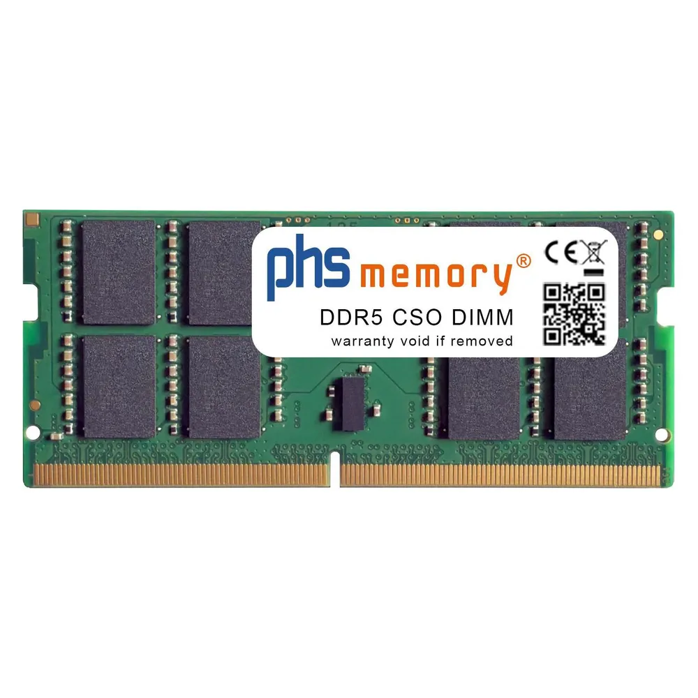 Arbeitsspeicher RAM PHS-memory SP607903 32GB DDR5 6400MHz SO-DIMM unbuffered ASUS
