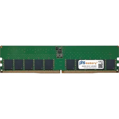 Arbeitsspeicher RAM PHS-memory SP608567 16GB 1x16GB DDR5 5600MHz ECC Schwarz