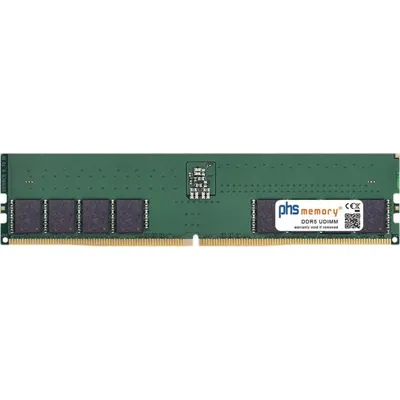 Arbeitsspeicher RAM PHS-memory SP608581 48GB DDR5 5600MHz DIMM Schwarz ECC kompatibel AsRock