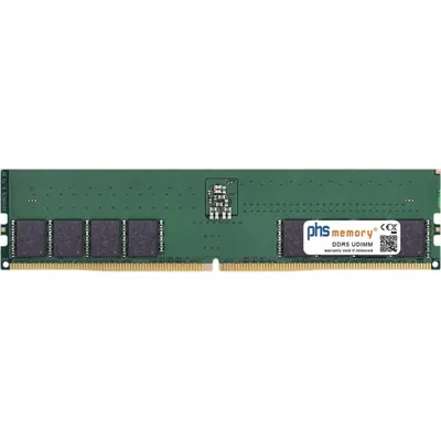 Arbeitsspeicher RAM PHS-memory SP609475 32GB DDR5 5600MHz DIMM Schwarz unbuffered
