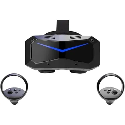 VR-Headset PIMAX Crystal Super 3840x3840 50PPD Asphärische Linsen Eye-Tracking