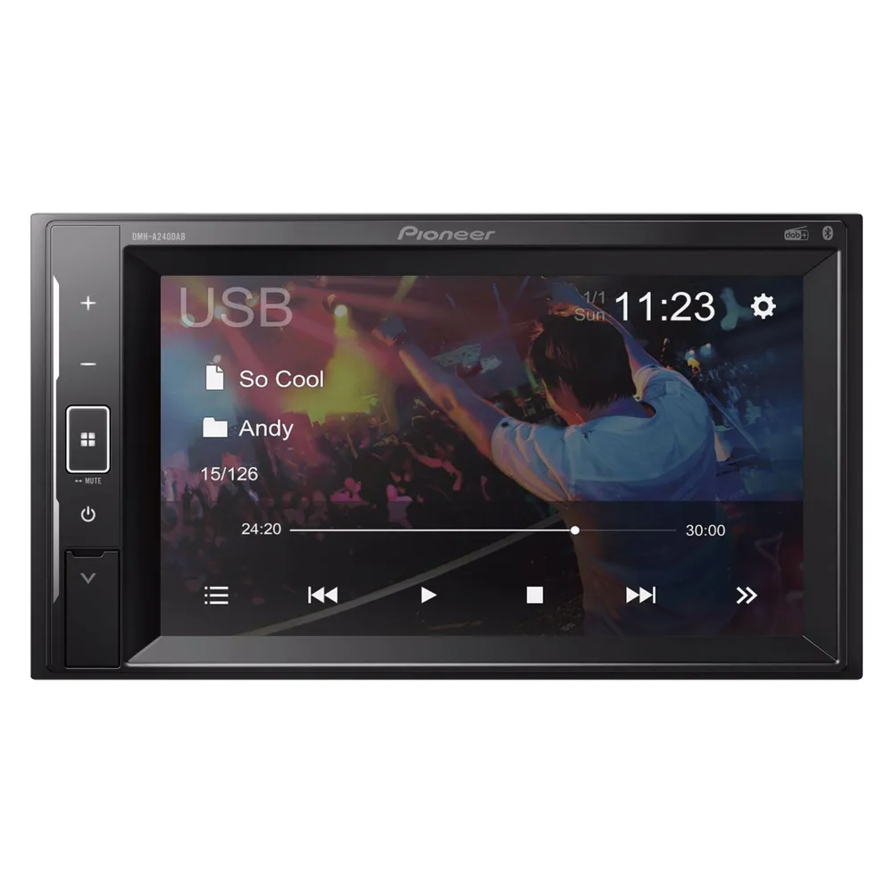 Multimedia-Empfanger Pioneer DMH-A240DAB 2 DIN 200 W Android iOS