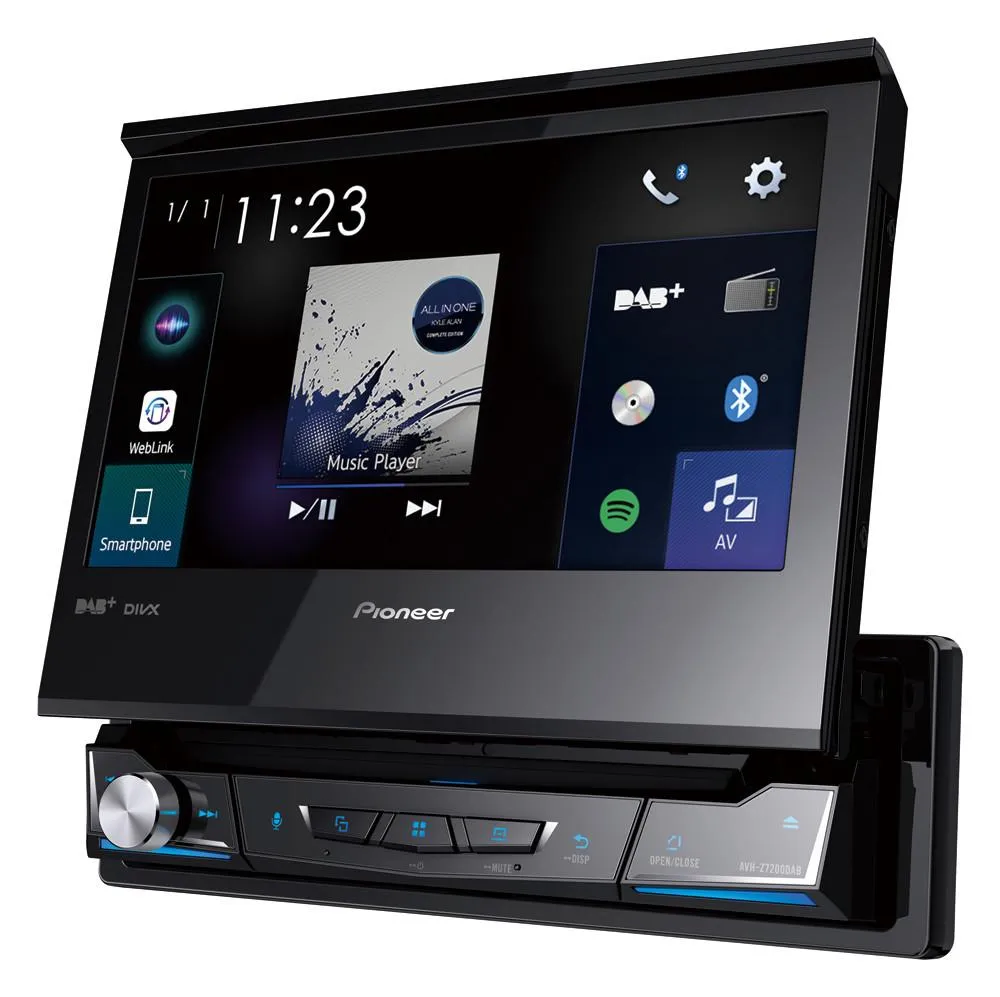 AVH-Z7200DAB-AN Multimedia-Player mit 7 Zoll ClearType-Touchscreen, inkl. Antenne