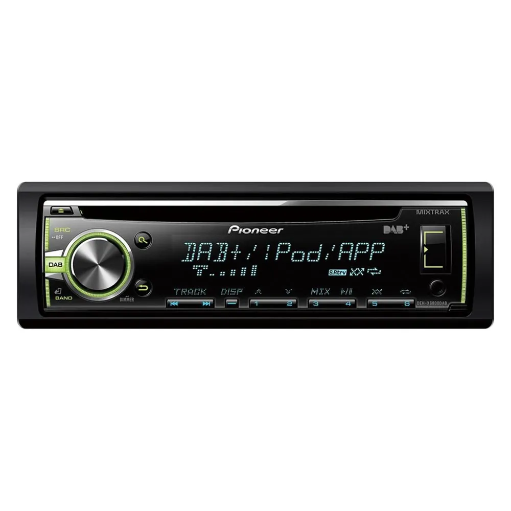 Autoradio Pioneer DEH-X6800DAB 1 DIN Schwarz 200 W CD DAB+ USB