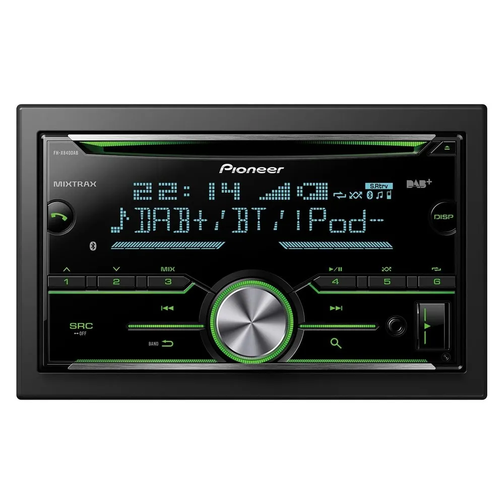 Pioneer FH-X840DAB Multimedia-Receiver CD/Bluetooth/Spotify/USB/Android/iOS