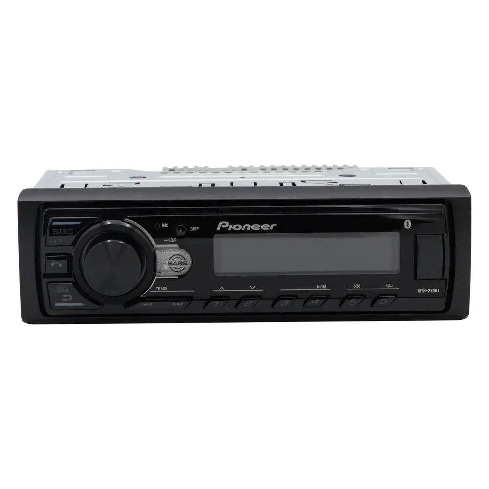 Multimedia-Empfänger Pioneer MVH-230BT Schwarz 1 DIN 200W Bluetooth USB