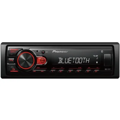 Multimedia-Empfänger Pioneer MVH-230BT Schwarz 1 DIN 200W Bluetooth USB