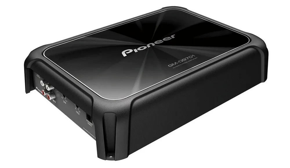 Pioneer GM-D9701 2.400W Class-D-Mono-Verstärker mit fernbedienbarem Bass Boost Endverstärker (Anzahl Kanäle: 1)