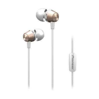 Pioneer SE-QL2T Kopfhörer mit Mikrofon Weiß/Gold