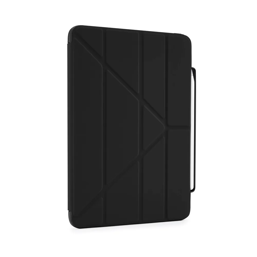 Pipetto Origami No3 Pencil Case für iPad Pro 11" (1./2./3./4. Gen), Schwarz