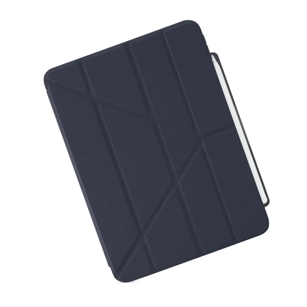 Pipetto Origami No3 Pencil Case für iPad Air 13" (M2/M3), Dunkelblau