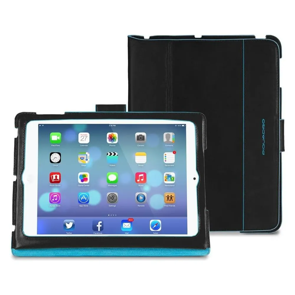 Piquadro AC3450B2/N Tablet-Tasche Buchtasche Schwarz
