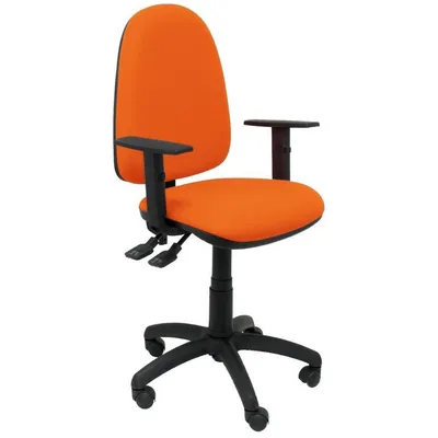 Piqueras y Crespo Tribaldos Bürostuhl mit verstellbaren Armlehnen, Orange