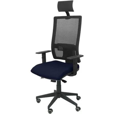 Piqueras y Crespo Horna Bali Bürostuhl Schwarz/Marineblau
