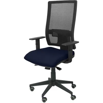 Piqueras y Crespo Horna Bali Bürostuhl ohne Kopfstütze, Marineblau